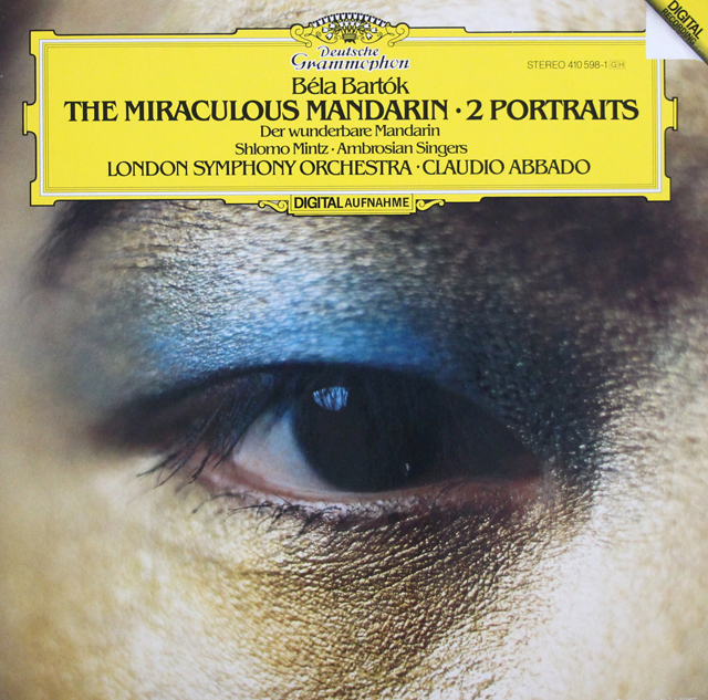 アバドのバルトーク/「中国の不思議な役人」ほか　独DGG　3742　LP レコード