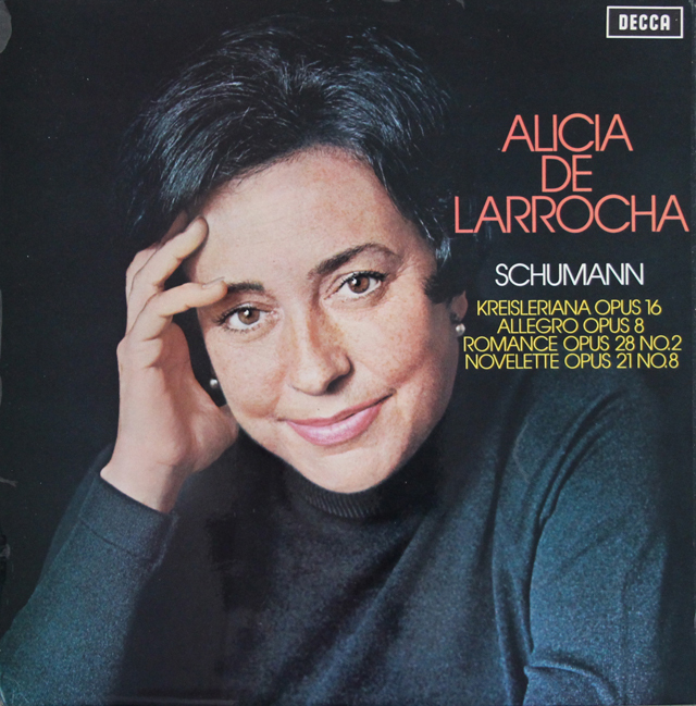【オリジナル盤】　ラローチャのシューマン/「クライスレリアーナ」ほか　英DECCA　3742　LP レコード