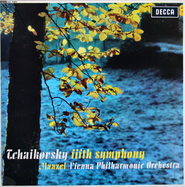 マゼールのチャイコフスキー/交響曲第5番　英DECCA　3742　LP レコード