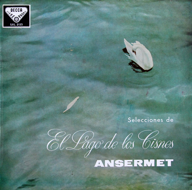 アンセルメのチャイコフスキー/「白鳥の湖」（抜粋）　スペインDECCA　3742　LP レコード