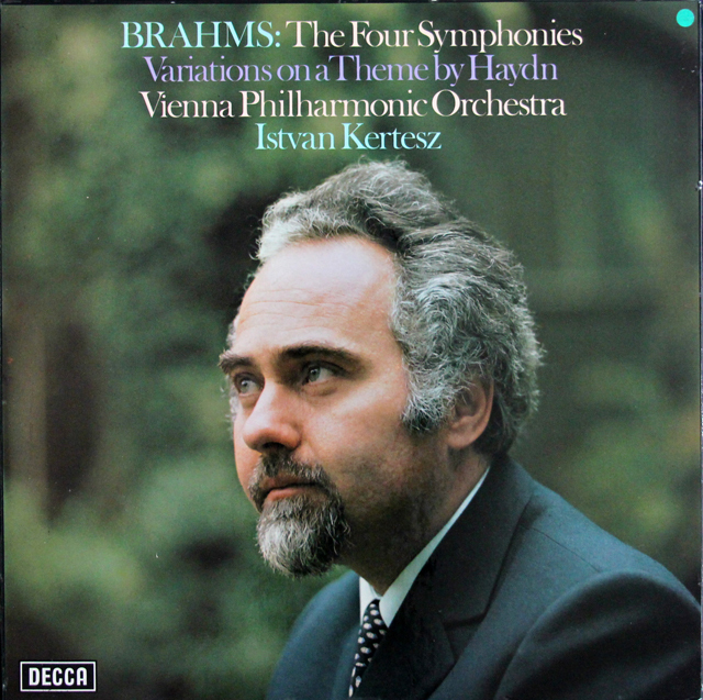 ケルテスのブラームス/交響曲全集　英DECCA　3742　LP レコード