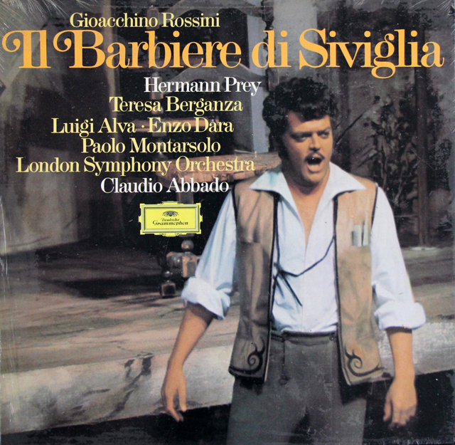 【未開封】　アバドのロッシーニ/「セヴィリャの理髪師」全曲　 独DGG　3743　LP レコード