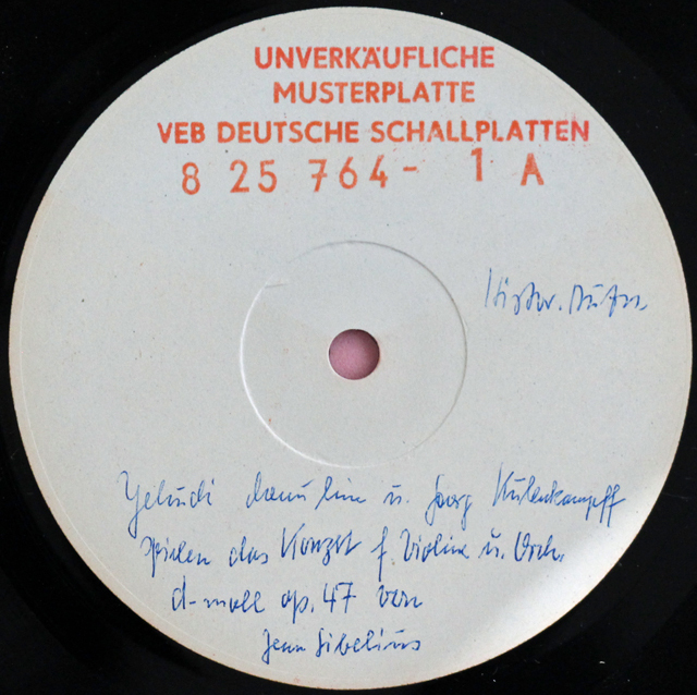 LP レコード 疑似ステレオ メニューイン&ボールト、クーレンカンプ