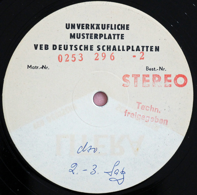 LP レコード ザンデルリンクのフランク/交響曲ニ短調 独ETERNA 3743