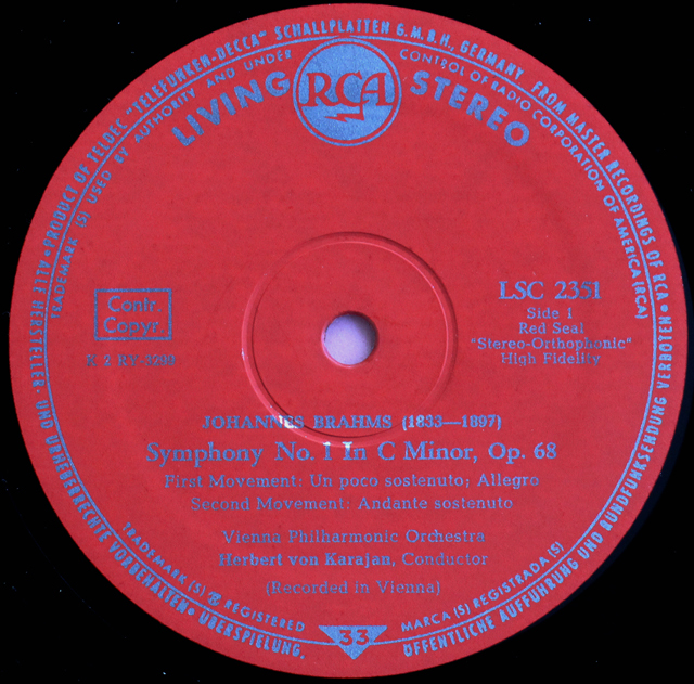 邦楽レコードコレクション　63枚プラスα LP レコード カラヤンのブラームス/交響曲第1番 独RCA 3744