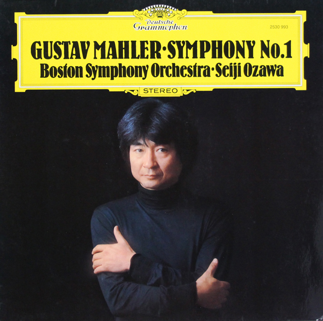 小澤のマーラー/交響曲第1番「巨人」　独DGG　3744　LP レコード