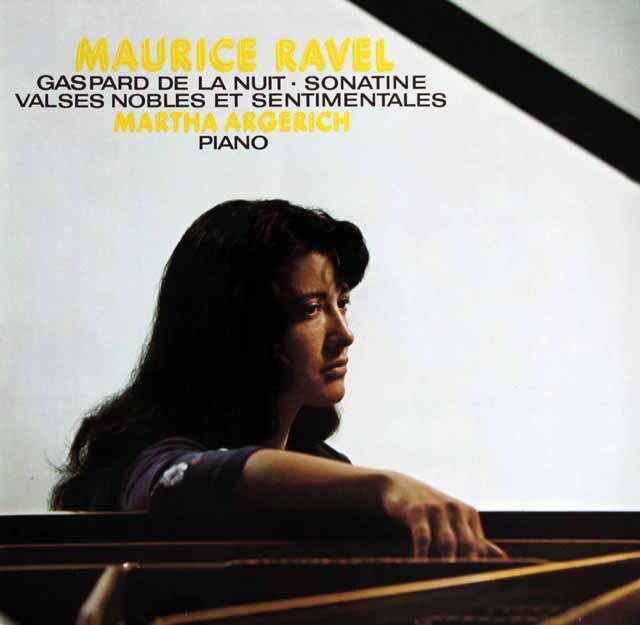 アルゲリッチのラヴェル/「夜のガスパール」ほか　スイスexlibris　3745　LP レコード