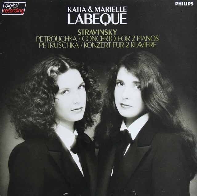 LP レコード ラベック姉妹のストラヴィンスキー/ペトルーシュカからの3