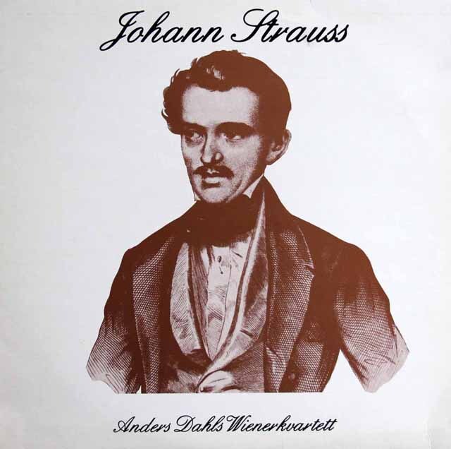 アンデシュ・ダール・ウィーン四重奏団のJ. シュトラウス1世/芸術家舞踏会のワルツほか　スウェーデンFERMAT　3745　LP レコード