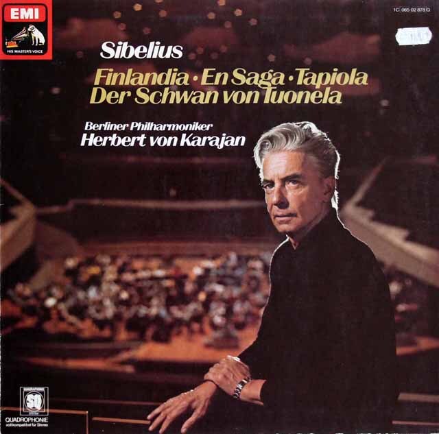 LP レコード カラヤンのシベリウス/「フィンランディア」ほか管弦楽曲