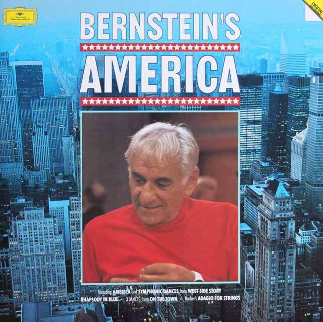 バーンスタインの自作自演/「ウエスト・サイド・ストーリー」抜粋 ほか　独DGG　3745　LP レコード