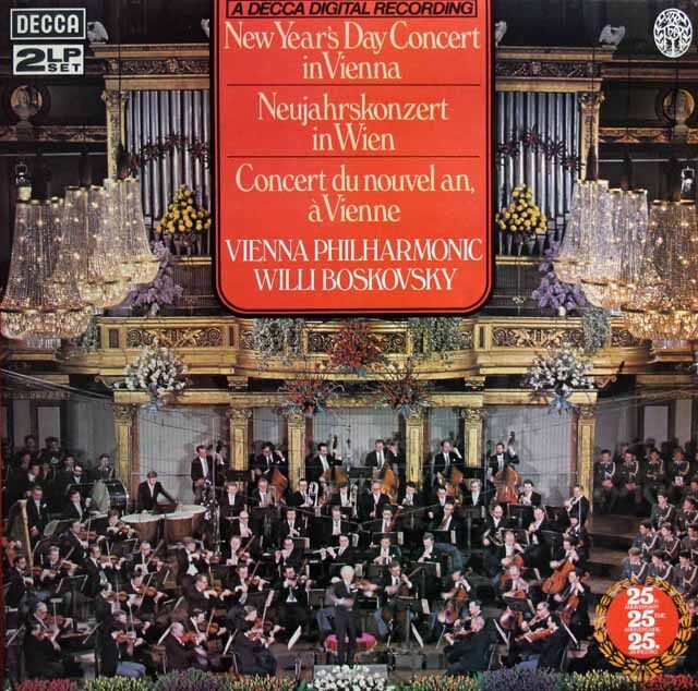 ライヴ！ボスコフスキーのニューイヤー・コンサート1979　独DECCA　3745　LP レコード