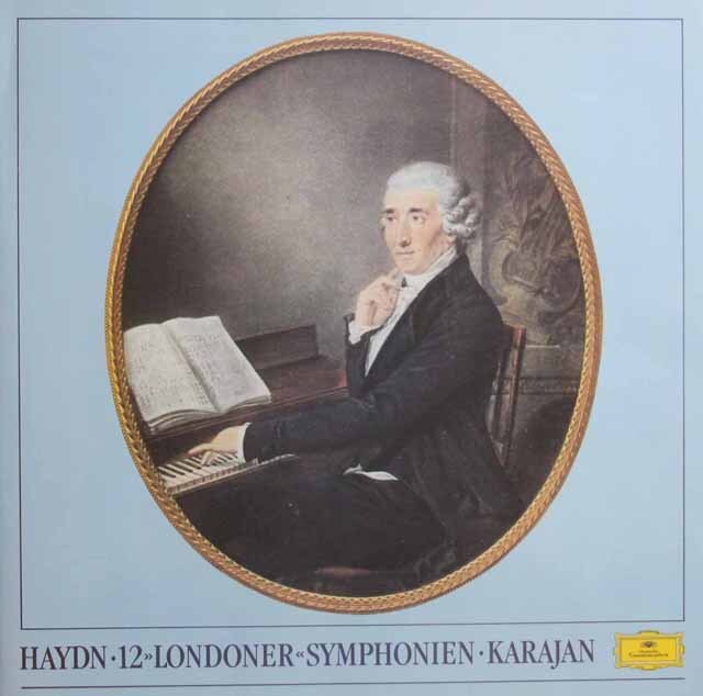 LP レコード カラヤンのハイドン/ロンドン交響曲 独DGG 3745