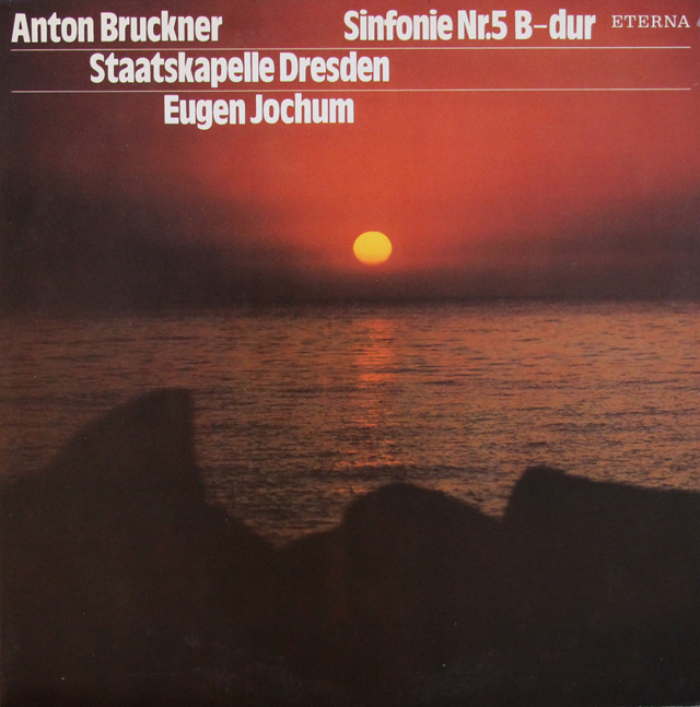 ヨッフムのブルックナー/交響曲第5番　独ETERNA　3746　LP レコード