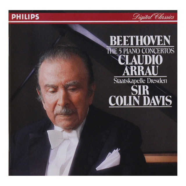 LP レコード アラウ&デイヴィスのベートーヴェン/ピアノ協奏曲全集 蘭