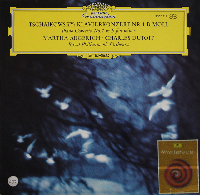 LP レコード アルゲリッチ、デュトワのチャイコフスキー/ピアノ協奏曲