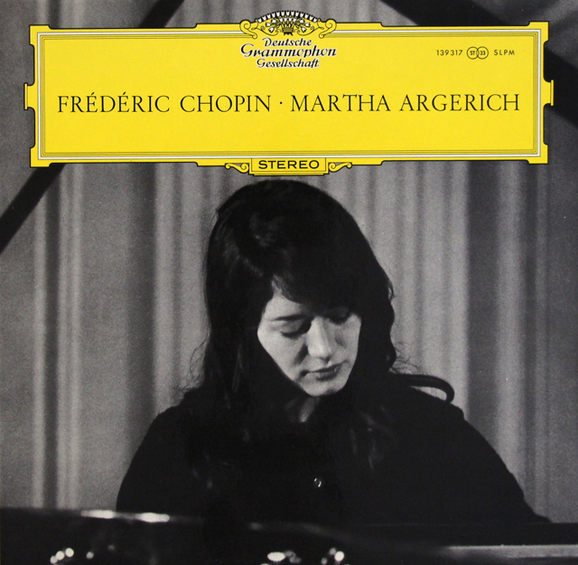 アルゲリッチのショパン/ピアノソナタ第3番ほか　独DGG　3746　LP レコード