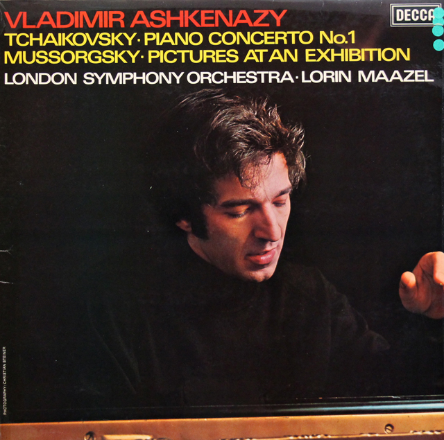 【オリジナル盤】　アシュケナージ&マゼールのチャイコフスキー/ピアノ協奏曲第1番ほか　英DECCA　3746　LP レコード