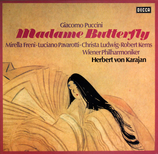 英Decca SXL2054/6 蝶々夫人 テバルディ セラフィン Puccini Madama