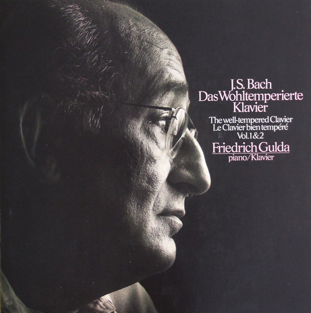 LP レコード グルダのバッハ/平均律クラヴィーア曲集（全曲） 蘭