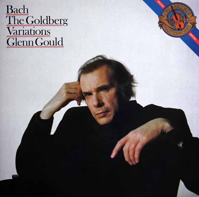 グールドのバッハ/ゴルトベルク変奏曲　蘭CBS　3801　LP レコード