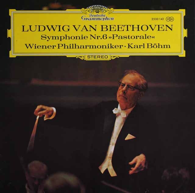 ベームのベートーヴェン/交響曲第6番「田園」　独DGG　3801　LP レコード