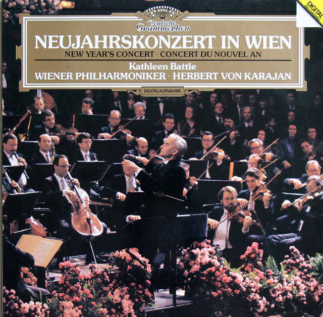 レコード　カラヤン　ニューイヤーコンサート　1987 LP レコード カラヤンのニューイヤーコンサート1987 独DGG 3802