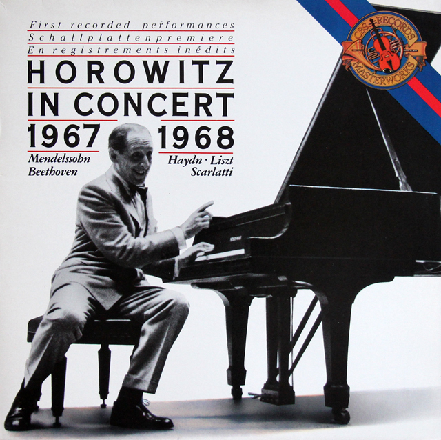 ホロヴィッツ・イン・コンサート 1967/1968　蘭CBS　3803　LP レコード