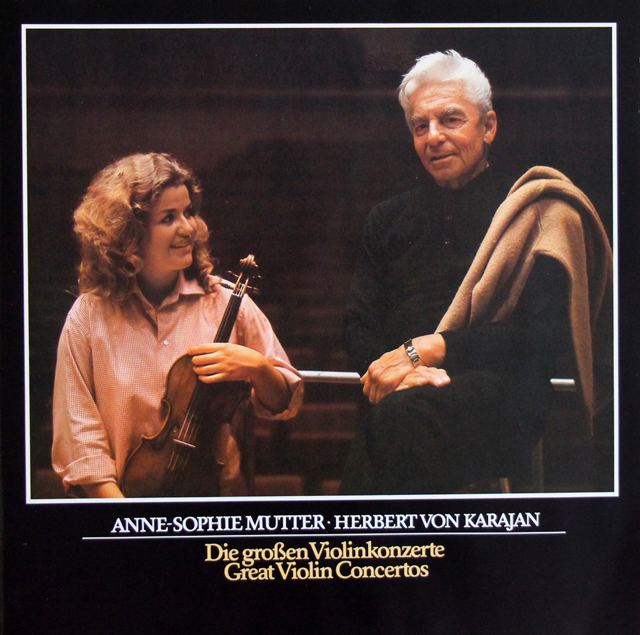 【売約済】ムター&カラヤン／メンデルスゾーン＆ブラームス:ヴァイオリン協奏曲 売約済】ムター&カラヤン／メンデルスゾーン&ブラームス:ヴァイオリン
