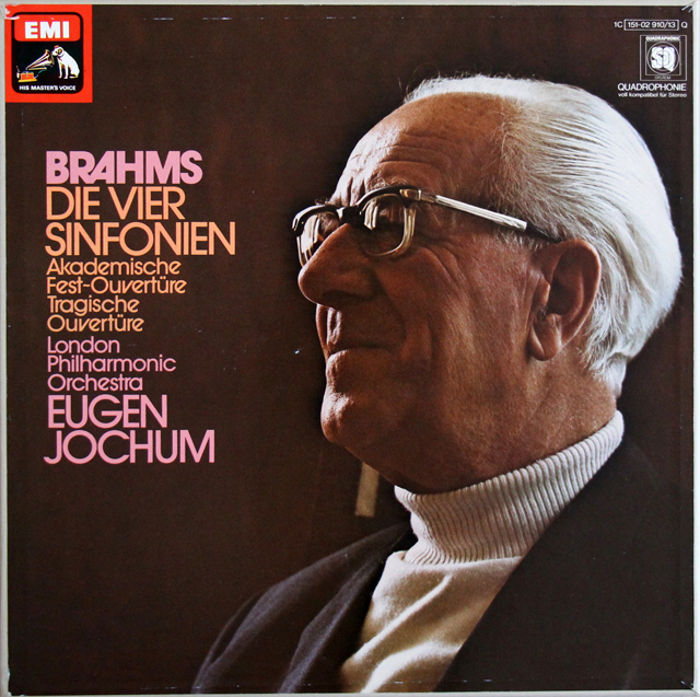 ヨッフムのブラームス/交響曲全集　独EMI　3803　LP レコード