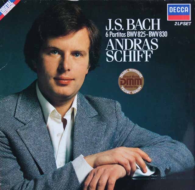 シフのバッハ/6つのパルティータ　独DECCA　3804　LP レコード