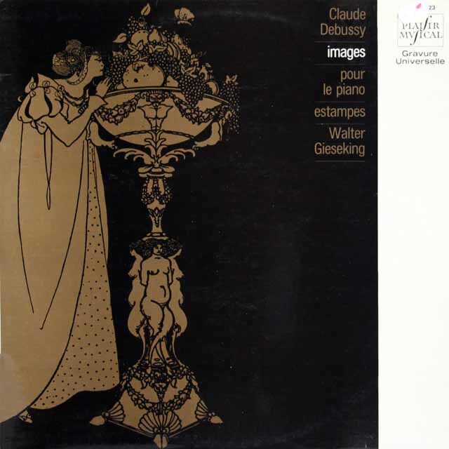 ギーゼキングのドビュッシー/「映像」ほか　仏Columbia　3804　LP レコード