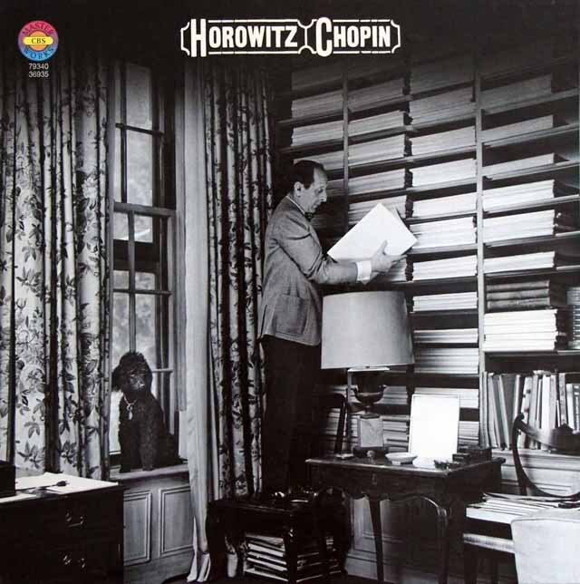 「ホロヴィッツ&ショパン」 幻想ポロネーズ ほか 独CBS 3804 LP レコード