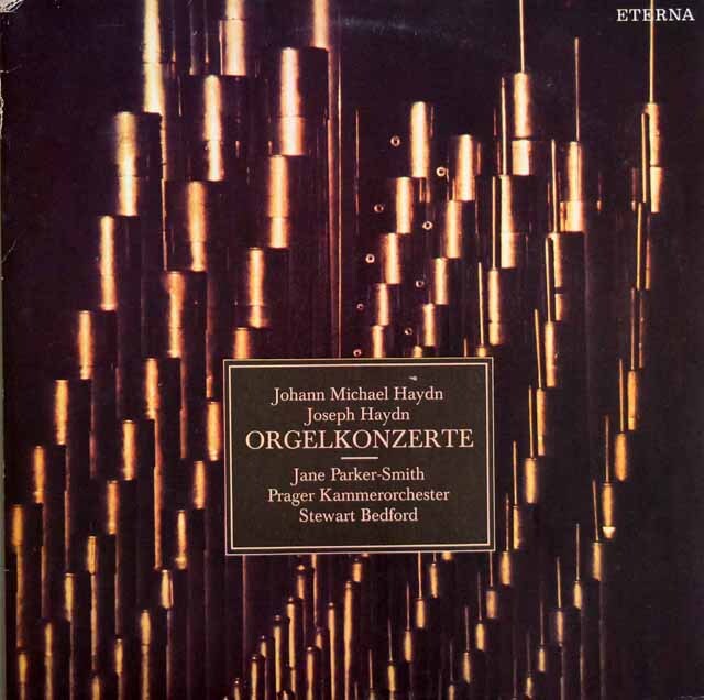 ジェーン・パーカー＝スミスのバッハ/オルガン協奏曲他　独ETERNA　3805　LP レコード