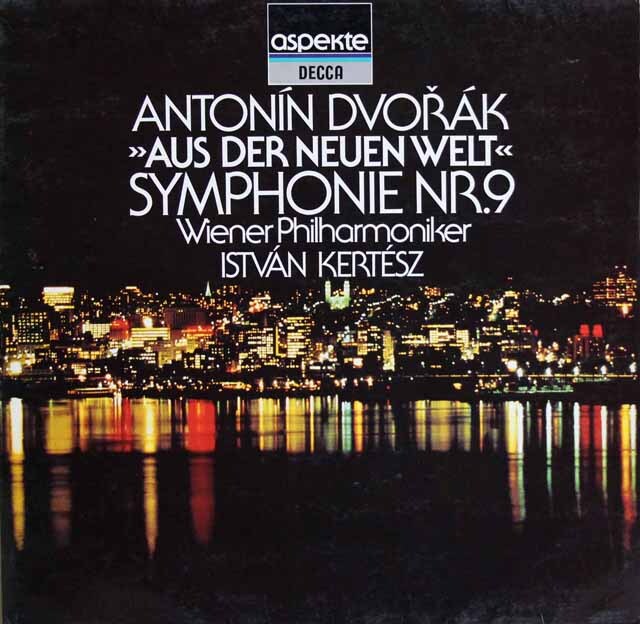 ケルテスのドヴォルザーク/交響曲第9番「新世界より」　独DECCA　3805　LP レコード