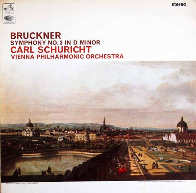【オリジナル盤】　シューリヒトのブルックナー/交響曲第3番　英EMI　3805　LP レコード