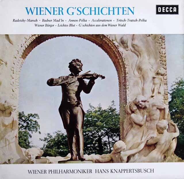 クナッパーツブッシュ/ウィーンの休日 　独DECCA　3805　LP レコード