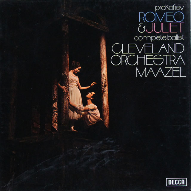【オリジナル盤】　マゼールのプロコフィエフ/「ロメオとジュリエット」　英DECCA　3806　LP レコード