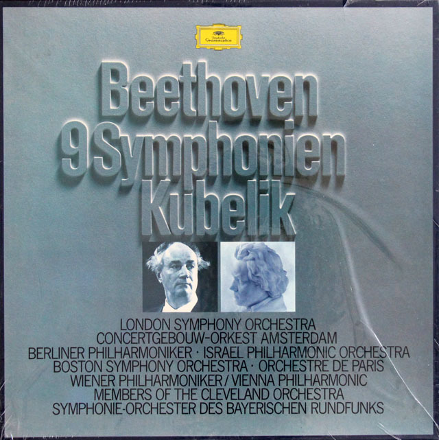 【未開封】　クーベリックのベートーヴェン/交響曲全集　独DGG　3806　LP レコード