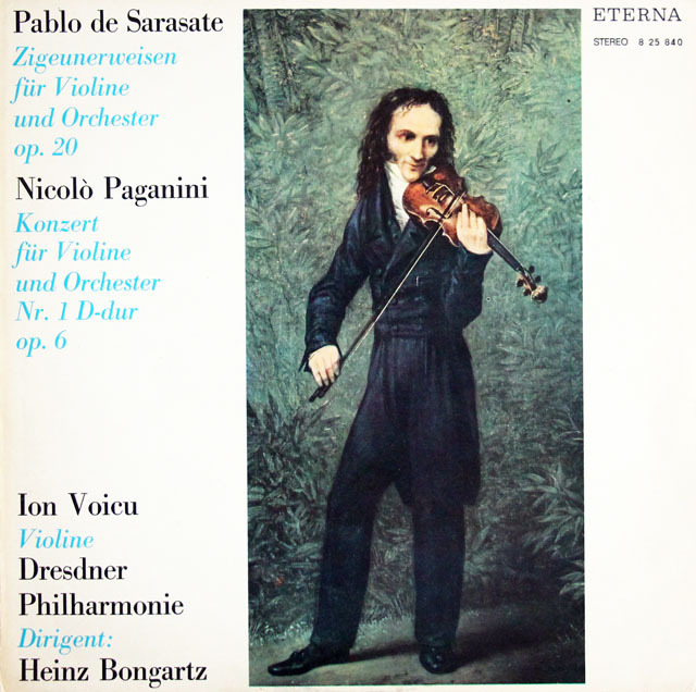 ヴォイクのサラサーテ/ツィゴイネルワイゼン ほか　独ETERNA　3806　LP　レコード