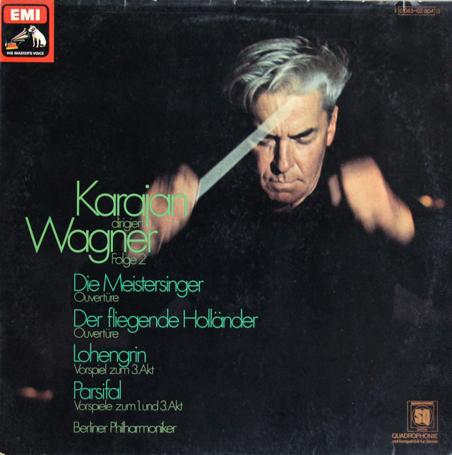 カラヤンのワーグナー/序曲、前奏曲集 vol.2　独EMI　3807　LP レコード