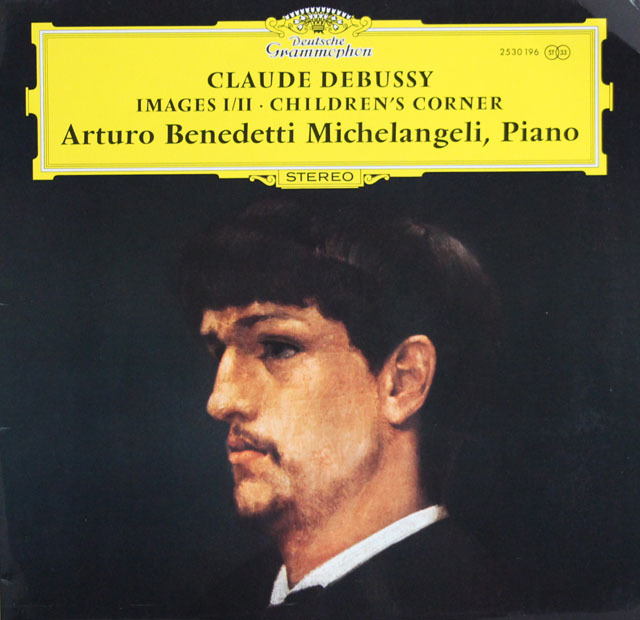 ミケランジェリのドビュッシー/「映像第1、2集」、「子供の領分」　独DGG　3807　LP レコード
