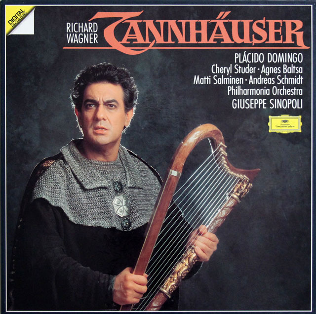 シノーポリのワーグナー/「タンホイザー」全曲　独DGG　3807　LP レコード