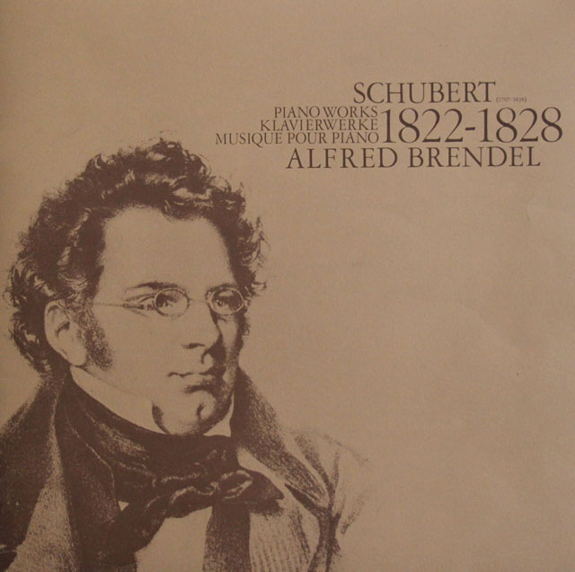 LP レコード ブレンデルのシューベルト/ピアノ作品集 1822-1828 蘭