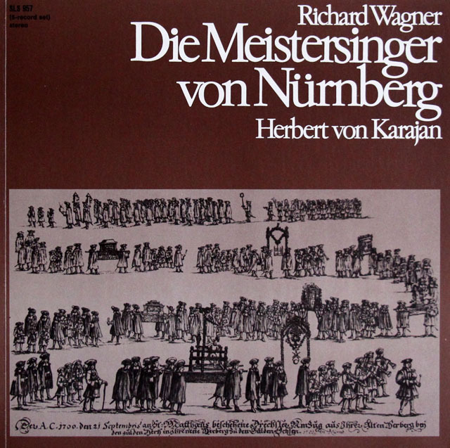 LP レコード オリジナル盤 カラヤンのワーグナー/「ニュルンベルクの
