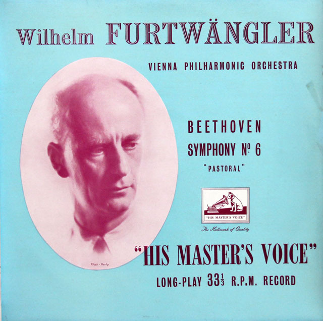 【オリジナル盤】　フルトヴェングラーのベートーヴェン/交響曲第6番「田園」　英EMI　3807　LP レコード