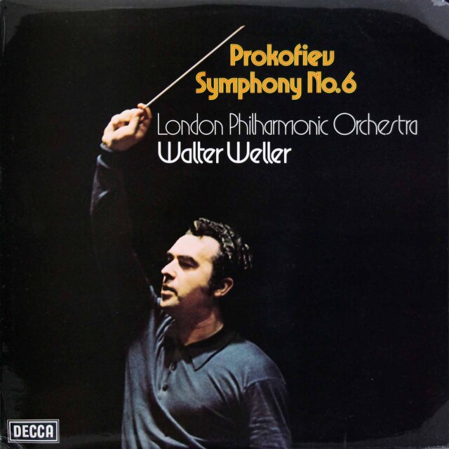 【オリジナル盤】 ウェラーのプロコフィエフ/交響曲第6番 英DECCA 3808 LP レコード