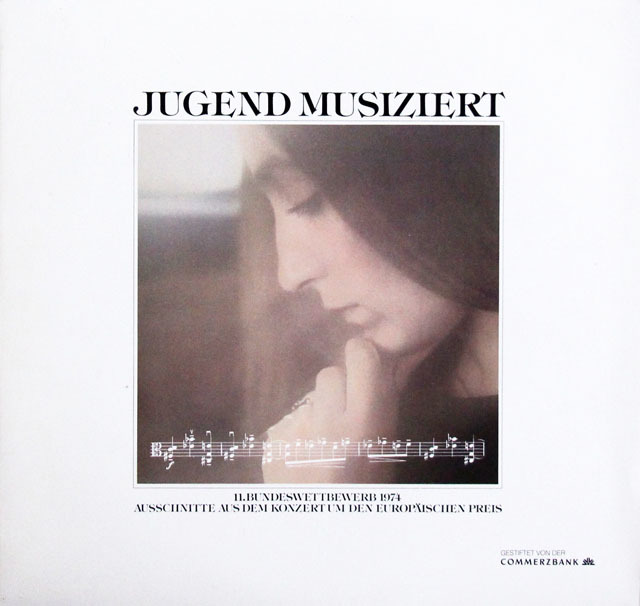 【10インチ(25cm)盤】　9歳のムターが弾く「ツィゴイネルワイゼン」ほか　独Jugend musiziert　3809　LP レコード