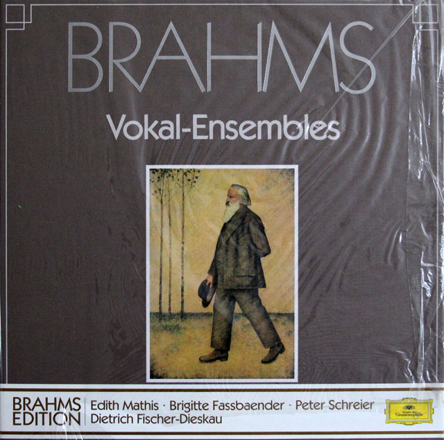 【未開封】　フィッシャー=ディースカウ、マティスらのブラームス/二重唱曲、四重唱曲集　独DGG　3809　LP レコード