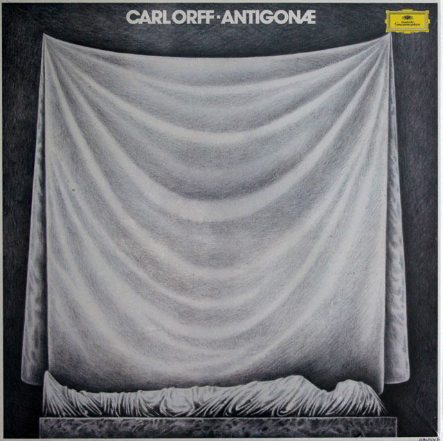 【未開封】　ヘフリガー、ライトナーらのオルフ/「アンティゴネ」全曲　 独DGG　3810　LP レコード